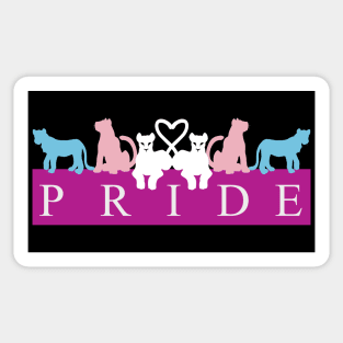 Trans Lion Pride 3 Sticker